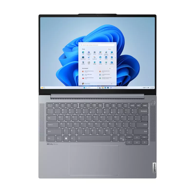 Lenovo ThinkBook 14 G6+ IMH Intel Core Ultra 5 125H Laptop 36,8 cm (14,5 Zoll) WQXGA 16 GB LPDDR5x-SDRAM 512 GB SSD Wi-Fi 6E (802.11ax) Windows 11 Pro US Englisch Grau