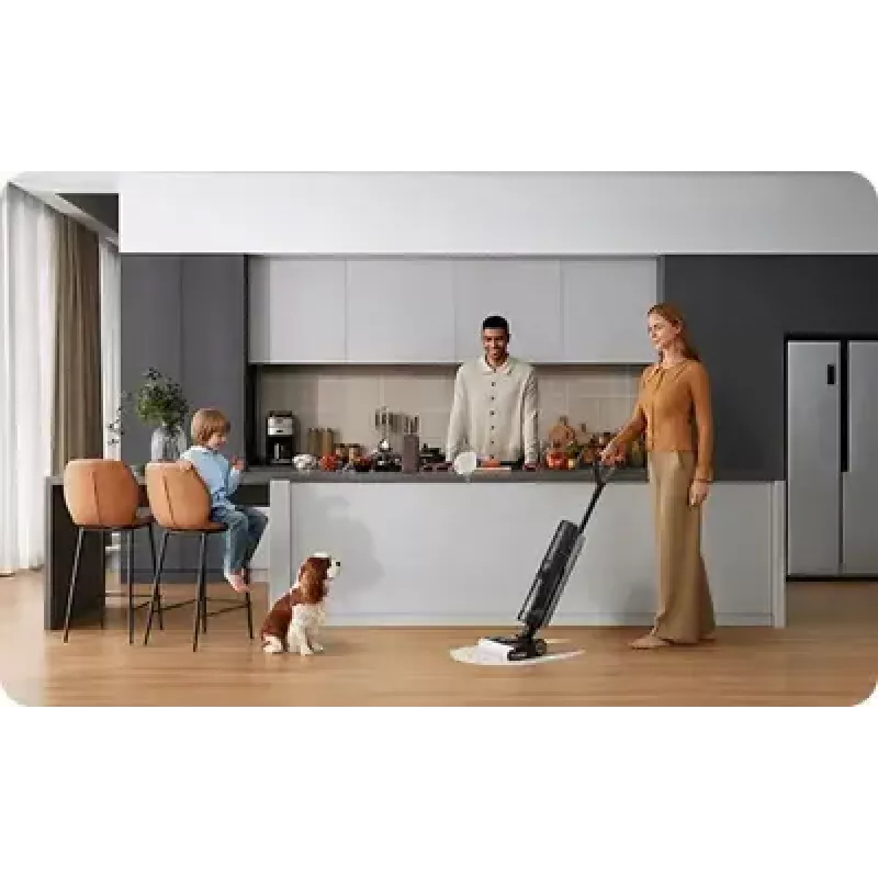 Kabelloser Staubsauger Dreame H13 Pro, Schwarz – tragbarer Stabstaubsauger, wiederaufladbar