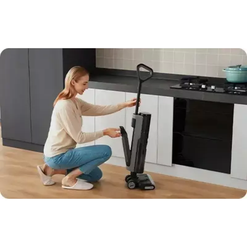 Kabelloser Staubsauger Dreame H13 Pro, Schwarz – tragbarer Stabstaubsauger, wiederaufladbar