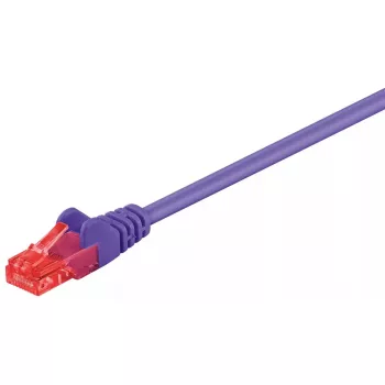 Netzwerkkabel GOOBAY 95260 Cat6 U/UTP violett 0,50 m RJ-45–RJ-45
