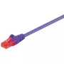 Netzwerkkabel GOOBAY 95260 Cat6 U/UTP violett 0,50 m RJ-45–RJ-45