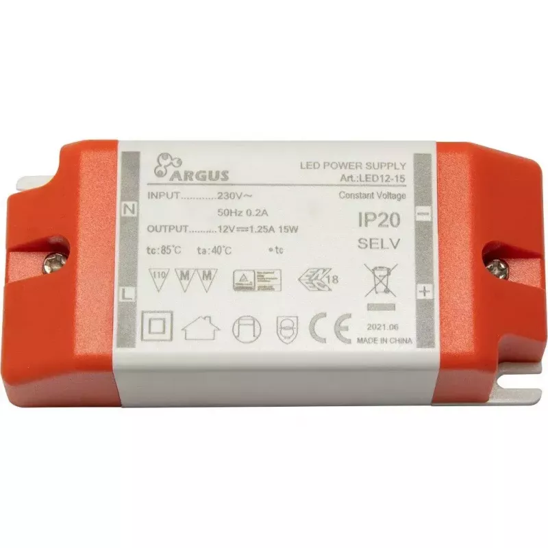 LED-Treiber Inter-Tech LED12-15 15W IP20 100000h