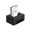 HDD/SSD-Gehäuse DeLOCK 64187 Schwarz 2,5/3,5 Zoll 5 Gbit/s