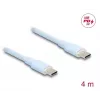 DeLOCK USB-Kabel USB 2.0 4 m USB-C Blau 81236