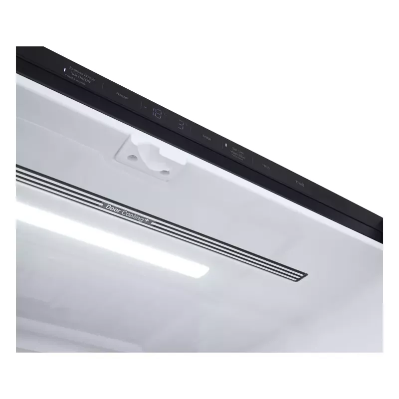 LG InstaView GMG960EVJE Side-by-Side-Kühlschrank Freistehend 638 L Schwarz