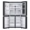 LG InstaView GMG960EVJE Side-by-Side-Kühlschrank Freistehend 638 L Schwarz