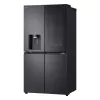 LG InstaView GMG960EVJE Side-by-Side-Kühlschrank Freistehend 638 L Schwarz