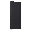 LG InstaView GMG960EVJE Side-by-Side-Kühlschrank Freistehend 638 L Schwarz