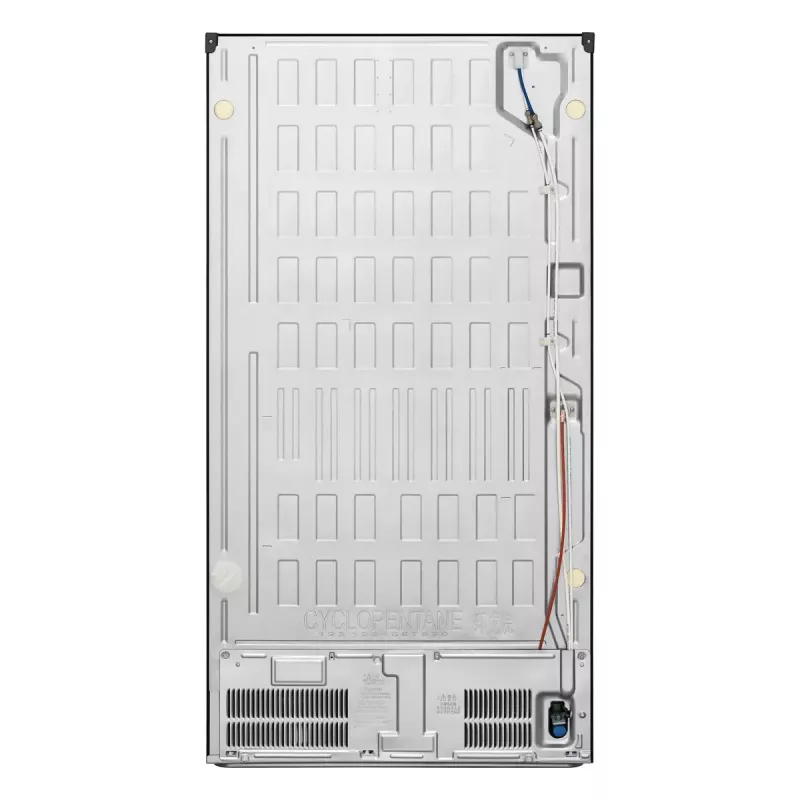 LG InstaView GMG960EVJE Side-by-Side-Kühlschrank Freistehend 638 L Schwarz