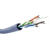 Netzwerkkabel GOOBAY 96096 Cat6a U/UTP auf Rolle, 100 m, blau