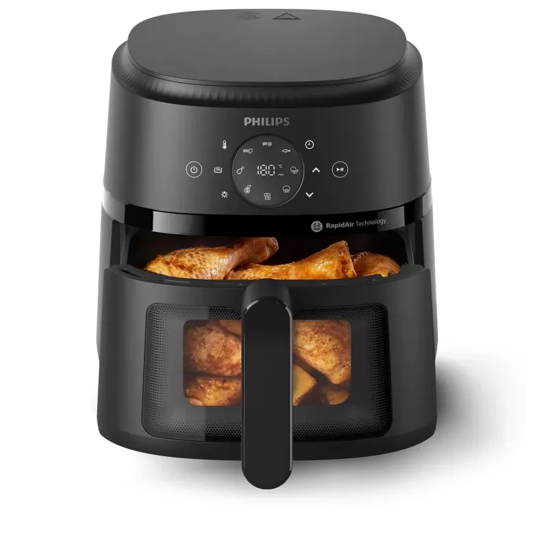 Philips 2000 series NA220/00 Fritteuse Einzel 4,2 L Standgerät 1500 W Heißluftfritteuse Schwarz