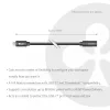 USB-C 40Gbps Verlängerungskabel 1 m — club 3d, USB C auf USB C, Schwarz
