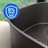 Philips 4000 Series Dual Stack Airfryer Vertikaler Korb 10L Standgerät 2750 W Heißluftfritteuse Schwarz