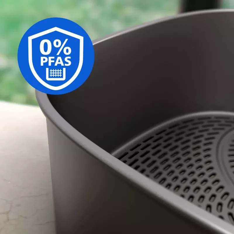 Philips 4000 Series Dual Stack Airfryer Vertikaler Korb 10L Standgerät 2750 W Heißluftfritteuse Schwarz