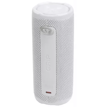 Mono-Lautsprecher JBL Grip Mono Weiß — 16 W RMS, Bluetooth, USB-C, integrierter Akku