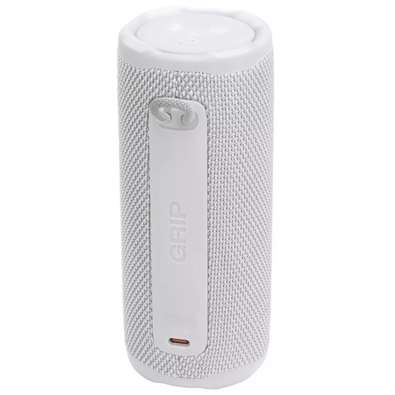 Mono-Lautsprecher JBL Grip Mono Weiß — 16 W RMS, Bluetooth, USB-C, integrierter Akku