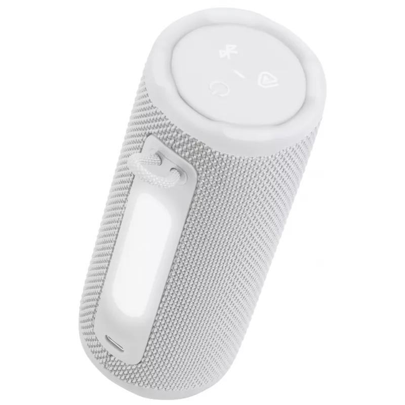 Mono-Lautsprecher JBL Grip Mono Weiß — 16 W RMS, Bluetooth, USB-C, integrierter Akku