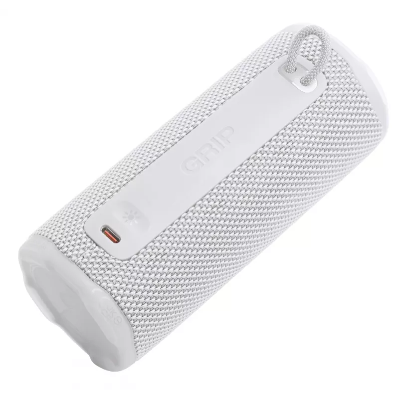 Mono-Lautsprecher JBL Grip Mono Weiß — 16 W RMS, Bluetooth, USB-C, integrierter Akku