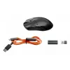 be quiet Dark Perk | Sym Maus Gaming Rechtshänder RF Wireless + USB Typ-C Optisch 32000 DPI