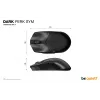 be quiet Dark Perk | Sym Maus Gaming Rechtshänder RF Wireless + USB Typ-C Optisch 32000 DPI