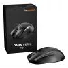 be quiet Dark Perk | Ergo Maus Gaming Rechtshänder RF Wireless + USB Typ-C Optisch 32000 DPI
