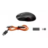 be quiet Dark Perk | Ergo Maus Gaming Rechtshänder RF Wireless + USB Typ-C Optisch 32000 DPI