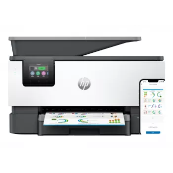 HP OfficeJet Pro 9122e Wireless All-in-One Color Printer, Instant Ink; Two-sided printing