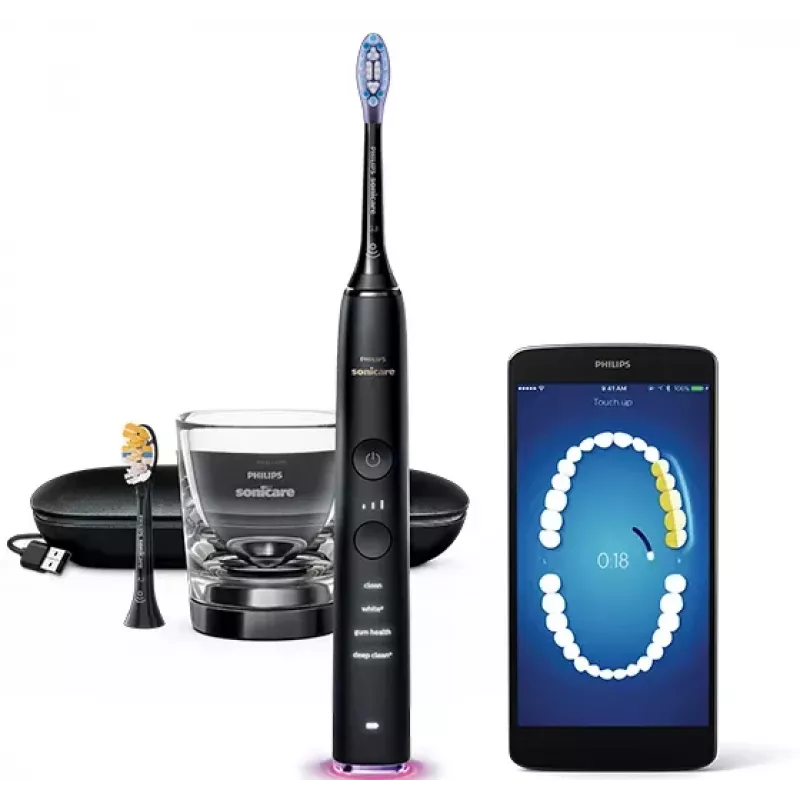 Philips Sonicare DiamondClean Smart DiamondClean Smart HX9917/89 Schallzahnbürste + 2 Aufsätze und App