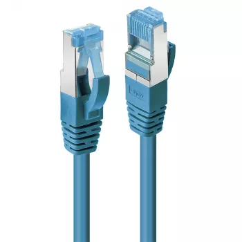 Lindy 47145 Netzwerkkabel Blau 0,3 m Cat6a S/FTP (S-STP)
