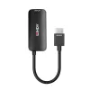 Lindy HDMI 8K60 auf DisplayPort 1.4 Konverter, 0,157 m, HDMI Typ A (Standard), DisplayPort, Stecker, Buchse, gerade