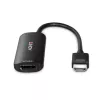 Lindy HDMI 8K60 auf DisplayPort 1.4 Konverter, 0,157 m, HDMI Typ A (Standard), DisplayPort, Stecker, Buchse, gerade