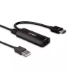 Lindy HDMI 8K60 auf DisplayPort 1.4 Konverter, 0,157 m, HDMI Typ A (Standard), DisplayPort, Stecker, Buchse, gerade