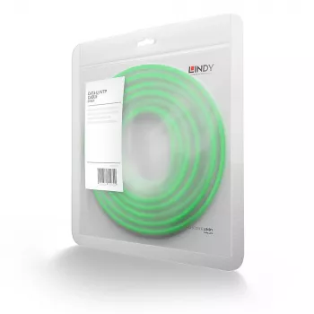 Lindy 10m Cat.6 U/UTP Netzwerkkabel, Grün, 0,3 m, Cat6, U/UTP (UTP), RJ-45, RJ-45, Grün