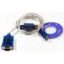 Microconnect USBADB25 serielles Kabel Transparent 1,8 m USB DB9