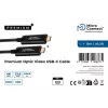 Microconnect USB3.1CC15OP USB-Kabel USB 3.2 Gen 1 (3.1 Gen 1) 15 m USB C Schwarz