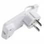 Microconnect PESCHPLUG-W Stromstecker-Adapter Typ F Weiß