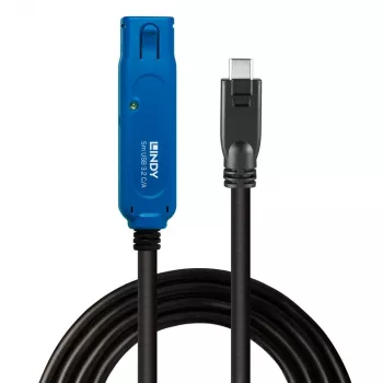 Lindy 5m USB 3.2 Gen 1 C/A Active Extension Pro, 5 m, USB C, USB A, USB 3.2 Gen 1 (3.1 Gen 1), Schwarz