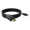 Videokabel-Adapter VISION TC 2MDPHDMI8K/BL — 2 m DisplayPort auf HDMI, 6 mm, Schwarz