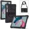 Tablet-Hülle eSTUFF für Lenovo Tab P11 Pro, Polycarbonat, für 29,2 cm (11,5 Zoll) Display, 2 Standmodi, schwarz