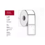 Etikettenrolle für Capture CA-LB3173 – Ersatz-Etikettenmedium, Modell CA-LB3173
