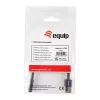 Equip 147945 Audiokabel 0,15 m 3,5 mm USB Typ-A Schwarz