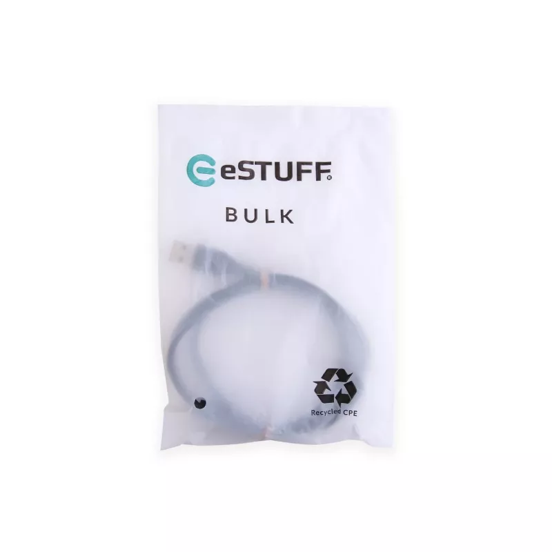 eSTUFF ES605180-BULK USB-Kabel USB 2.0 1 m USB C USB A Schwarz