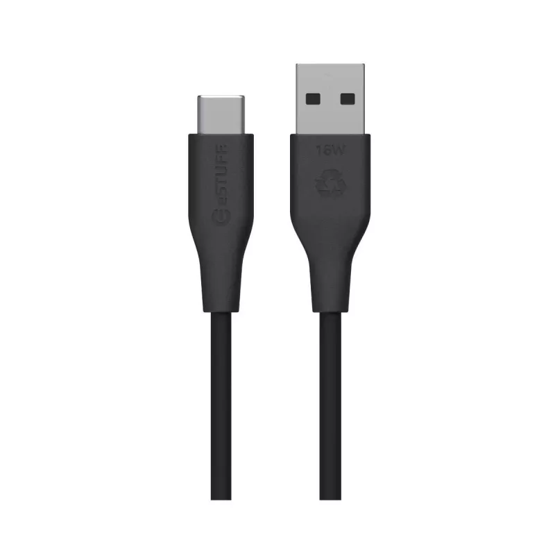 eSTUFF ES605180-BULK USB-Kabel USB 2.0 1 m USB C USB A Schwarz