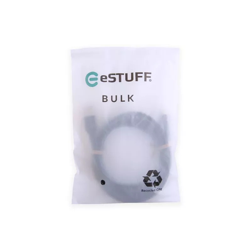 eSTUFF ES605280-BULK USB-Kabel USB 2.0 2 m USB C Schwarz