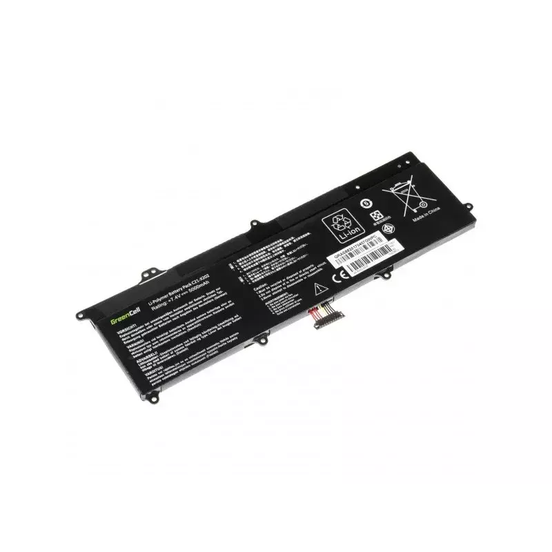Batterie für ASUS-Laptops Green Cell AS88 — kompatibel mit X201E, F201E, VivoBook F202E, Q200E, S200E, X202E