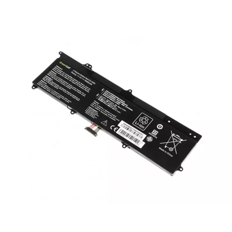 Batterie für ASUS-Laptops Green Cell AS88 — kompatibel mit X201E, F201E, VivoBook F202E, Q200E, S200E, X202E