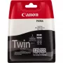Canon PGI-525PGBK Pigment Schwarz Tintenpatrone (Twin Pack), Schwarz, Pigmentbasierte Tinte, 2 Stück, 682 Seiten, Mehrfachpackung