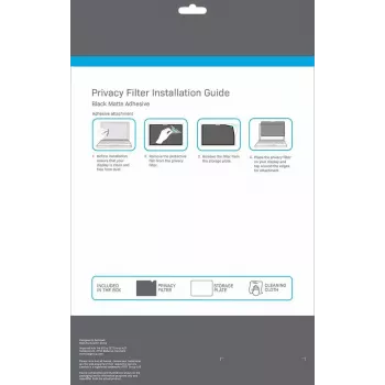 eSTUFF GLBW13297218 Blickschutzfilter 33 cm (13 Zoll) Laptop Rahmenloser Blickschutzfilter