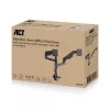 ACT Monitorarm 49 Zoll Office Premium, Gasfeder, Mastmontage, 2 Monitore