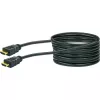 HDMI-Kabel SCHWAIGER HDM100 013 — 10 m, HDMI Typ A Stecker–Stecker, vergoldete Kontakte, schwarz